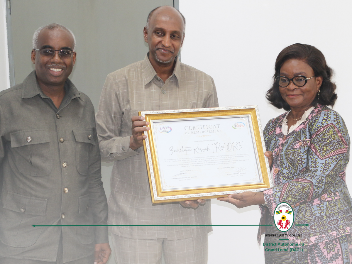 Gestion des déchets : la ville de Djibouti s’inspire du modèle du District Autonome du Grand Lomé